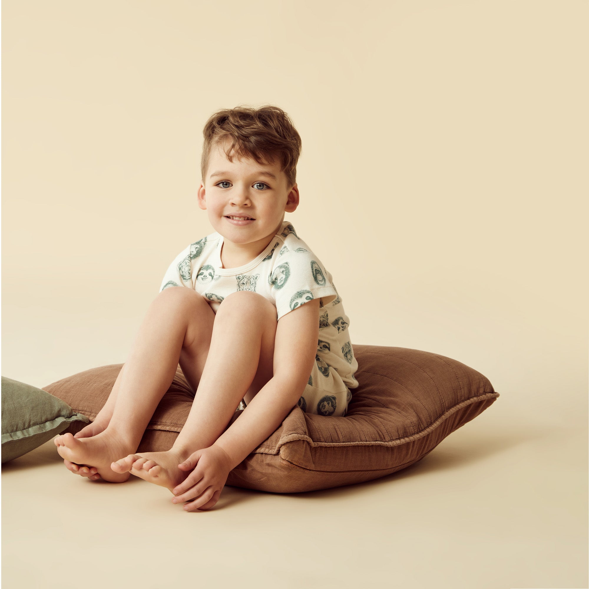 Hello Jungle Organic Short Sleeve Pyjamas