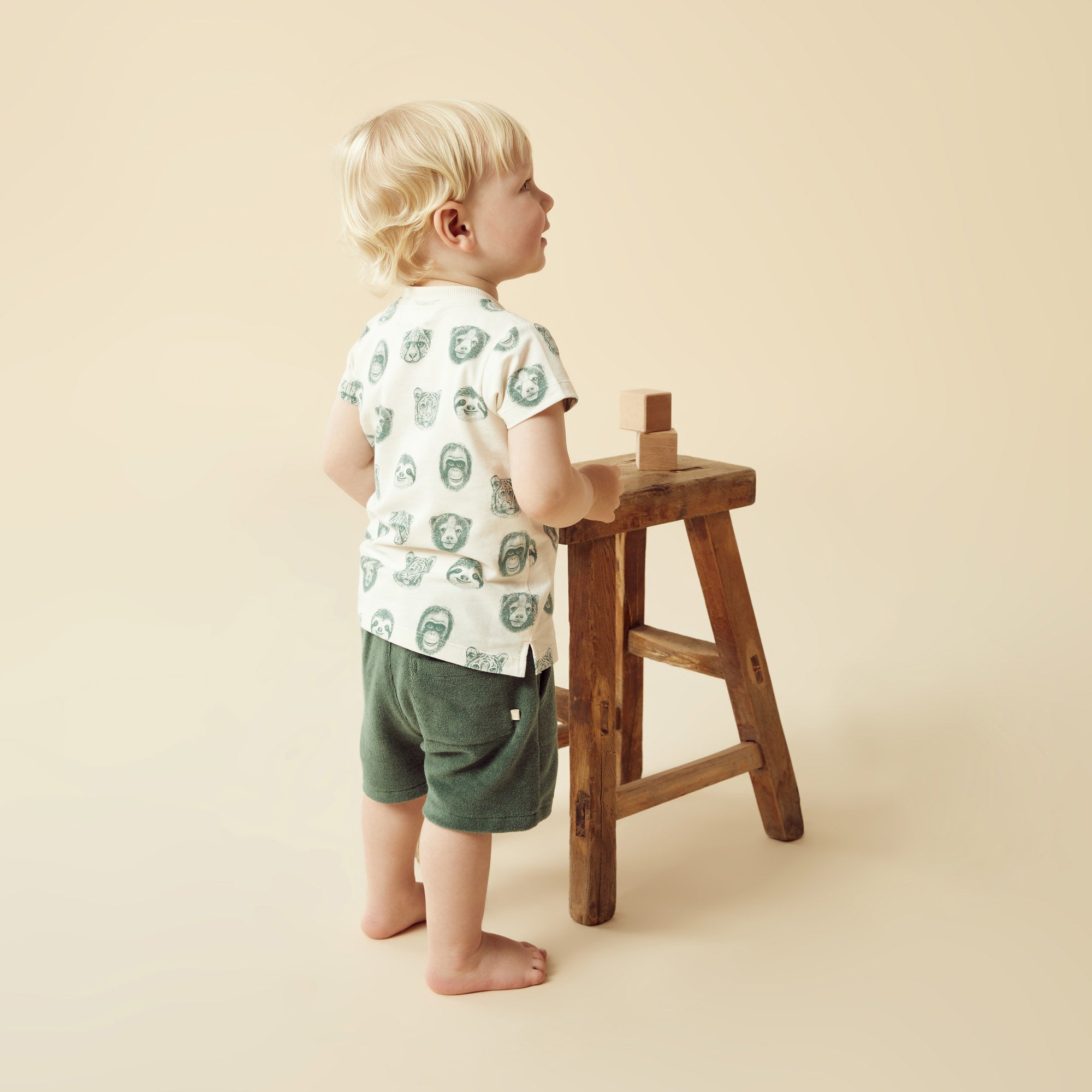 Moss Organic Terry Short