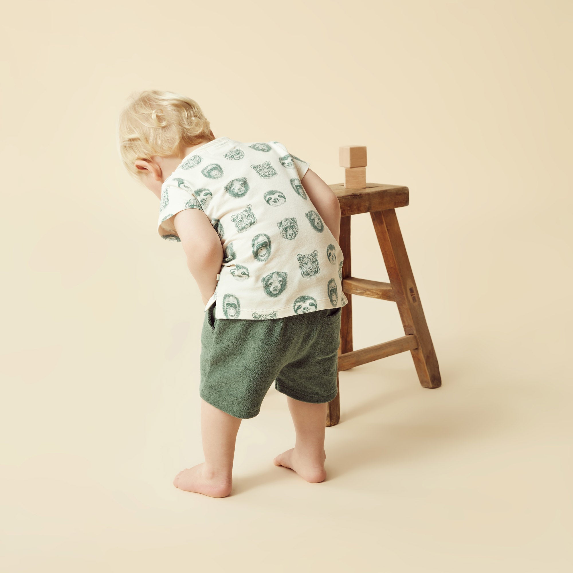 Moss Organic Terry Short