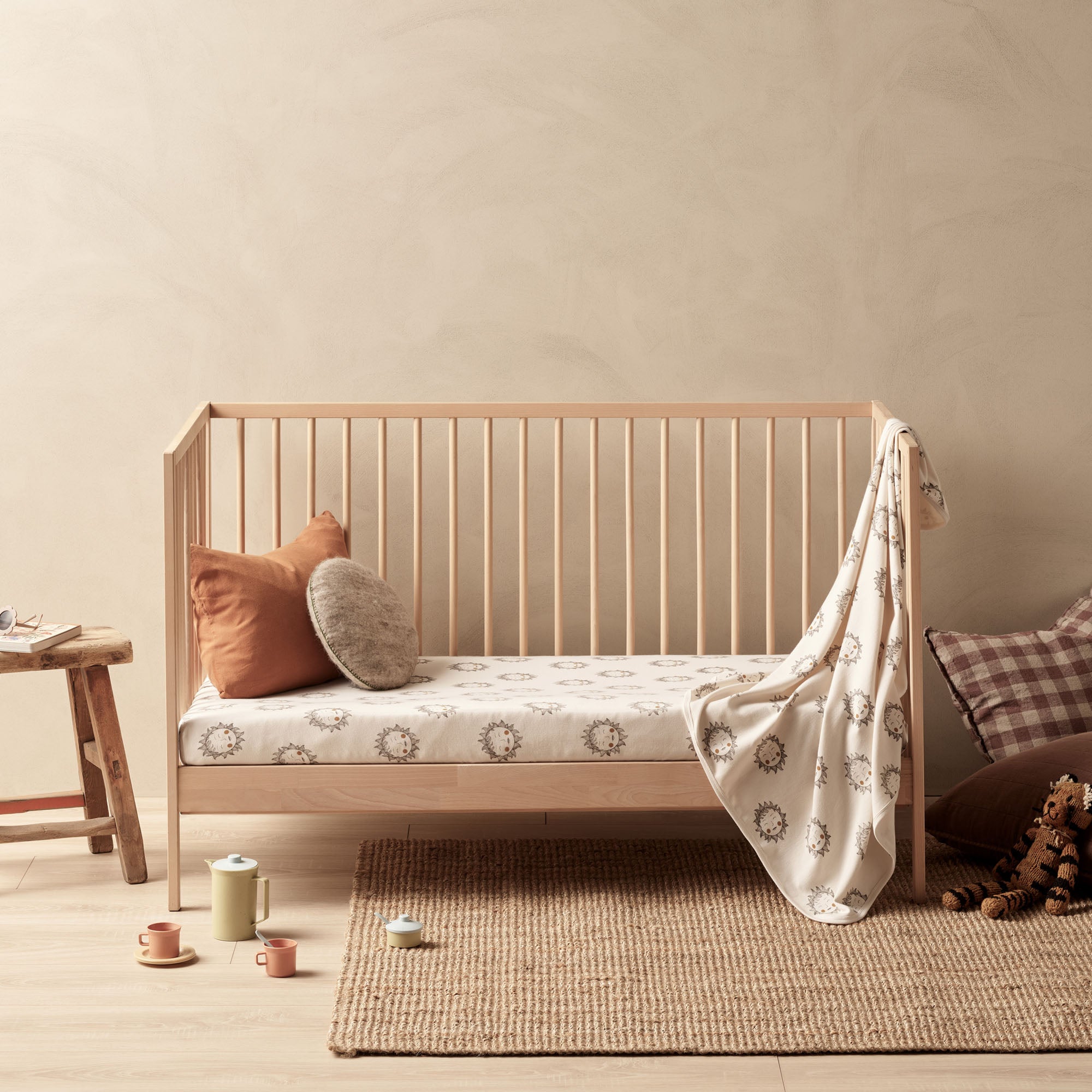 Shine On Me Organic Cot Sheet