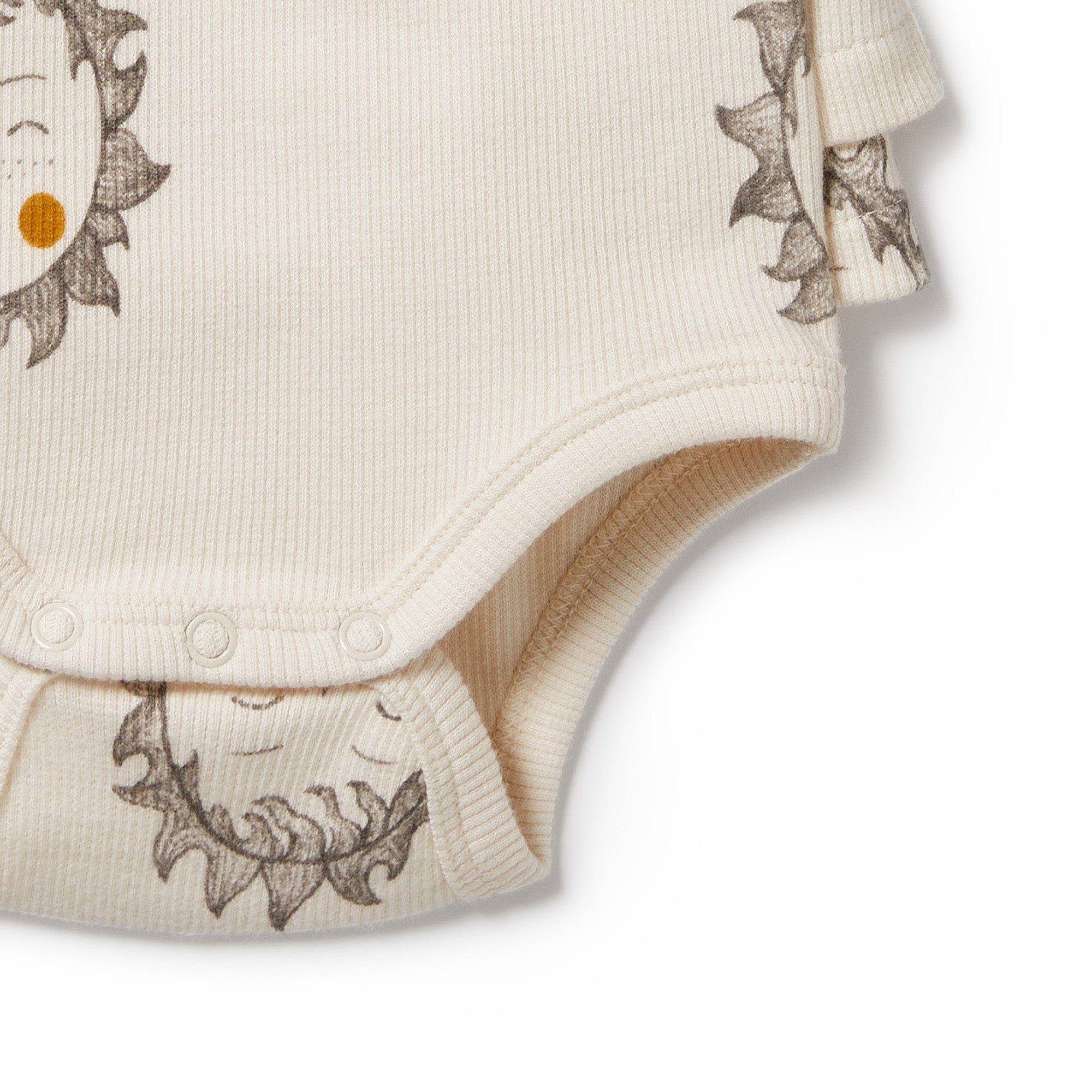 Shine On Me Organic Ruffle Bodysuit