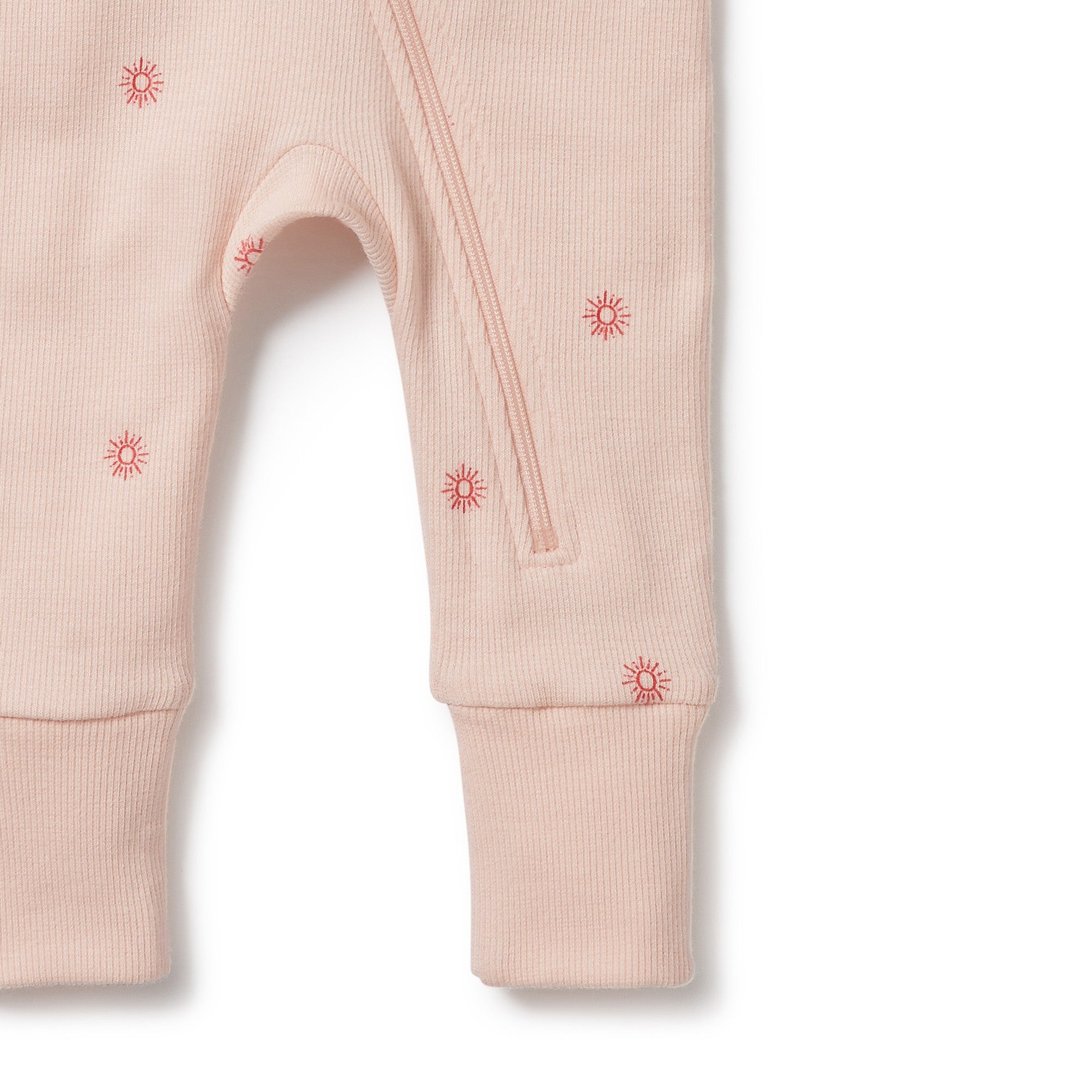 Petit Soleil Organic Zipsuit with Feet