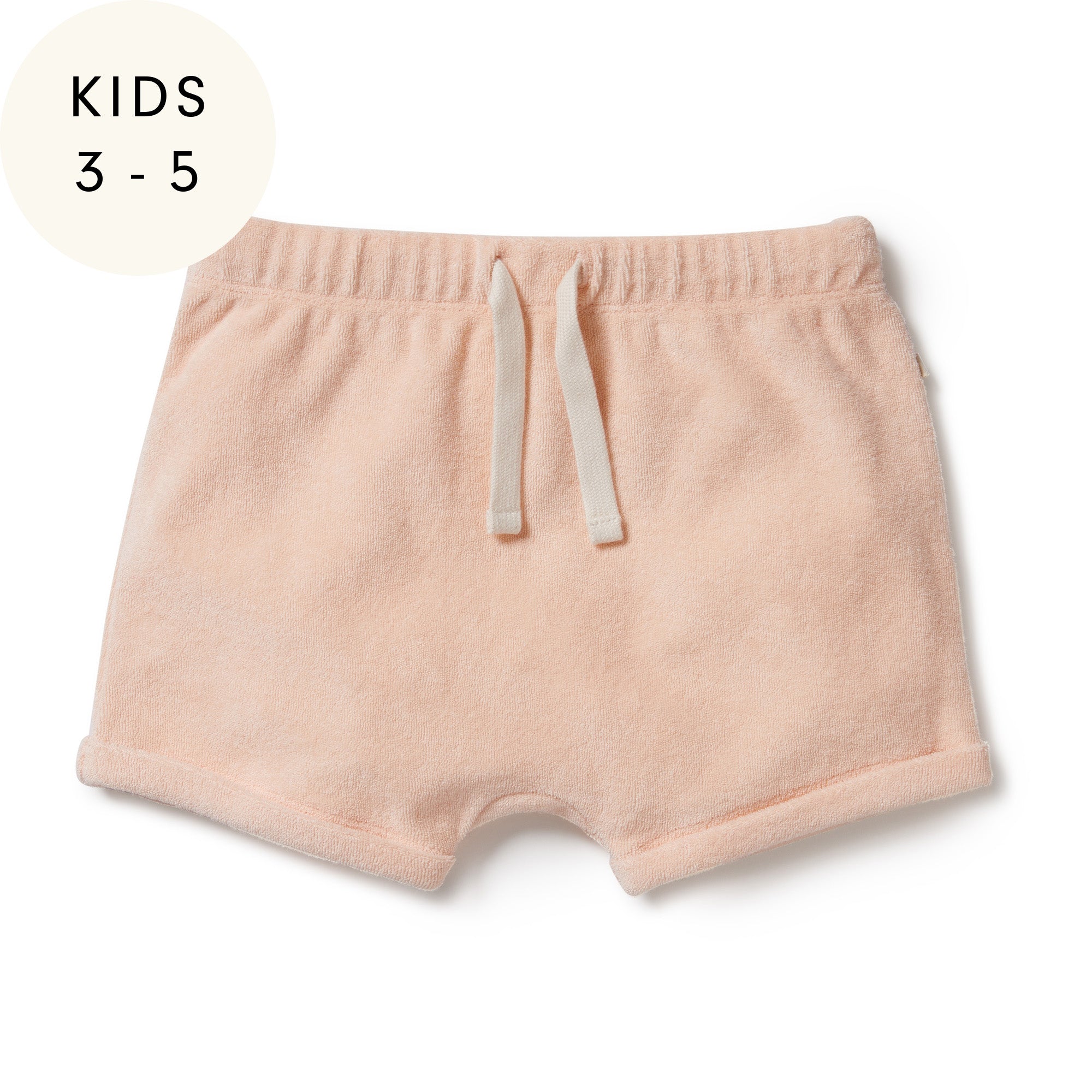 Antique Pink Organic Terry Short