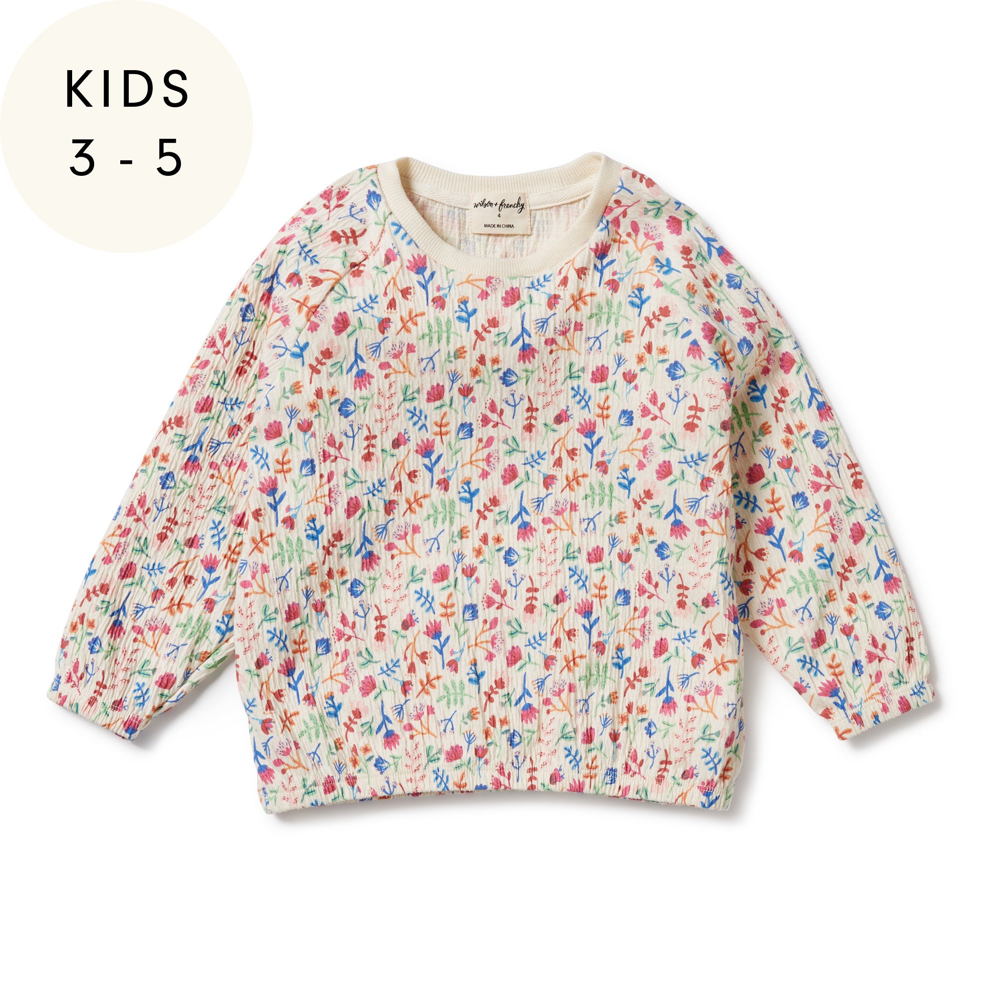 Tropical Garden Crinkle Sweat