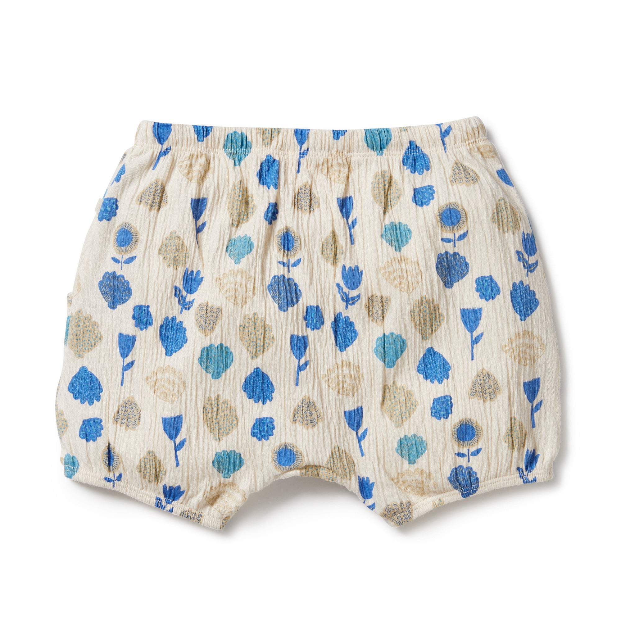 Ocean Breeze Crinkle Bloomer Short