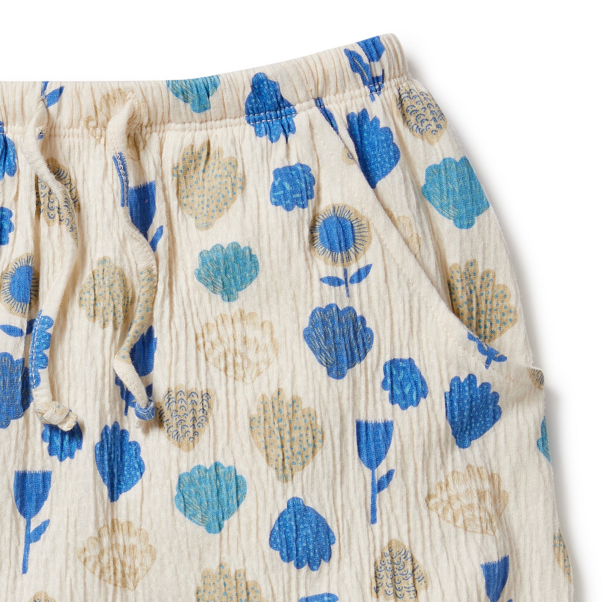 Ocean Breeze Crinkle Bloomer Short