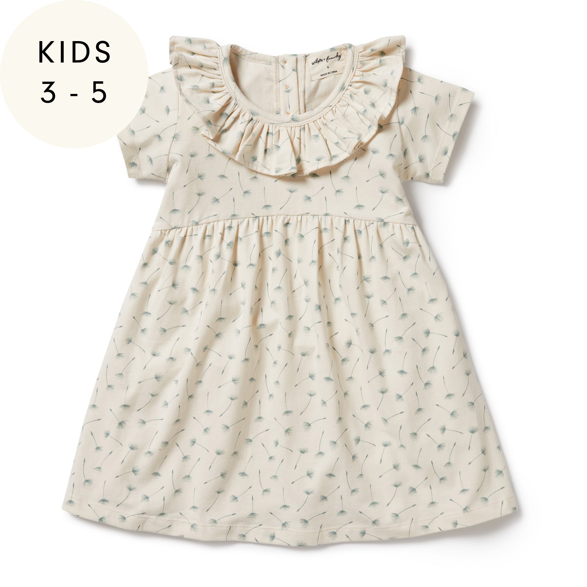 Float Away Organic Ruffle Dress