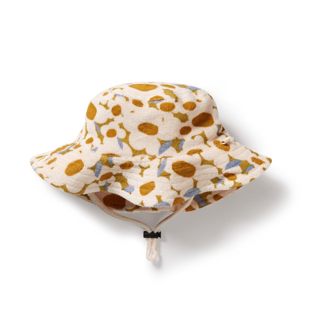Flower Burst Organic Terry Sun Hat Sunhat Wilson Frenchy