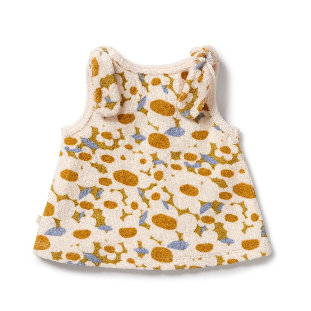 Flower Burst Organic Terry Singlet