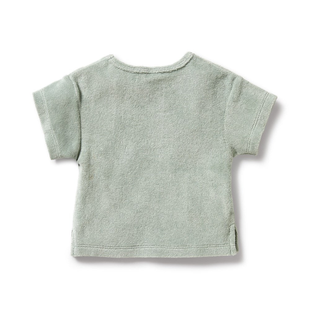Pistachio Organic Terry Tee