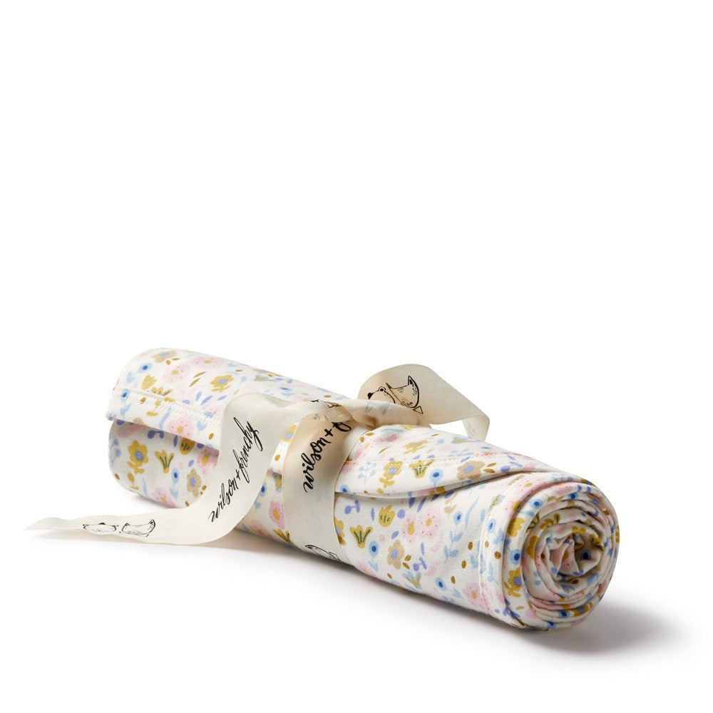 Summer Bloom Organic Bunny Rug