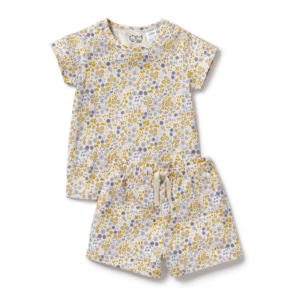 Hello Jungle Organic Short Sleeve Pyjamas