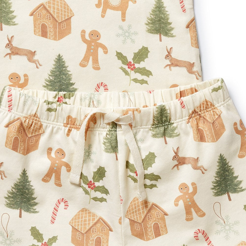 Holly Jolly Magic Organic Short Sleeved Pyjamas