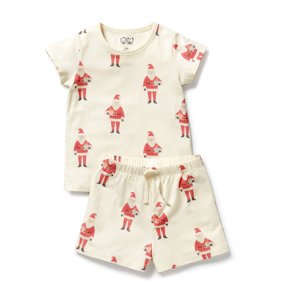 Ho Ho Ho Organic Short Sleeved Pyjamas