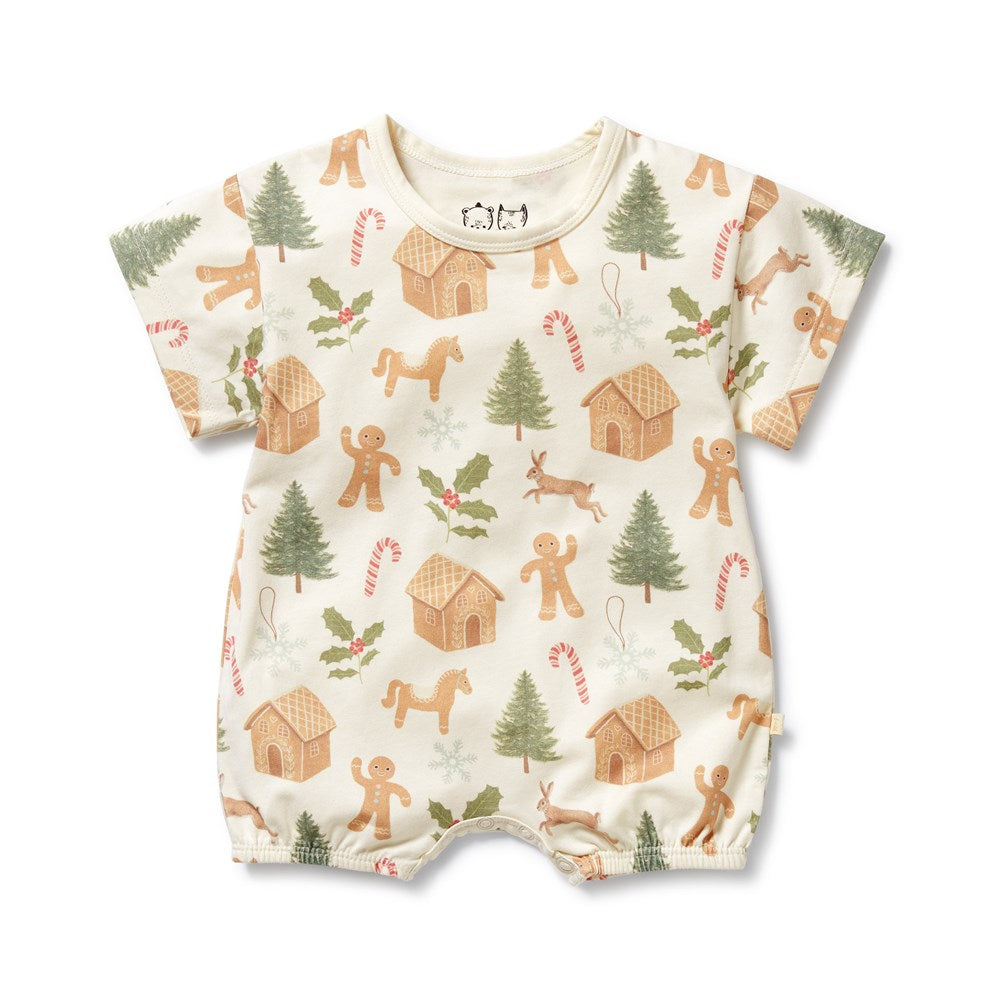 Holly Jolly Magic Organic Growsuit