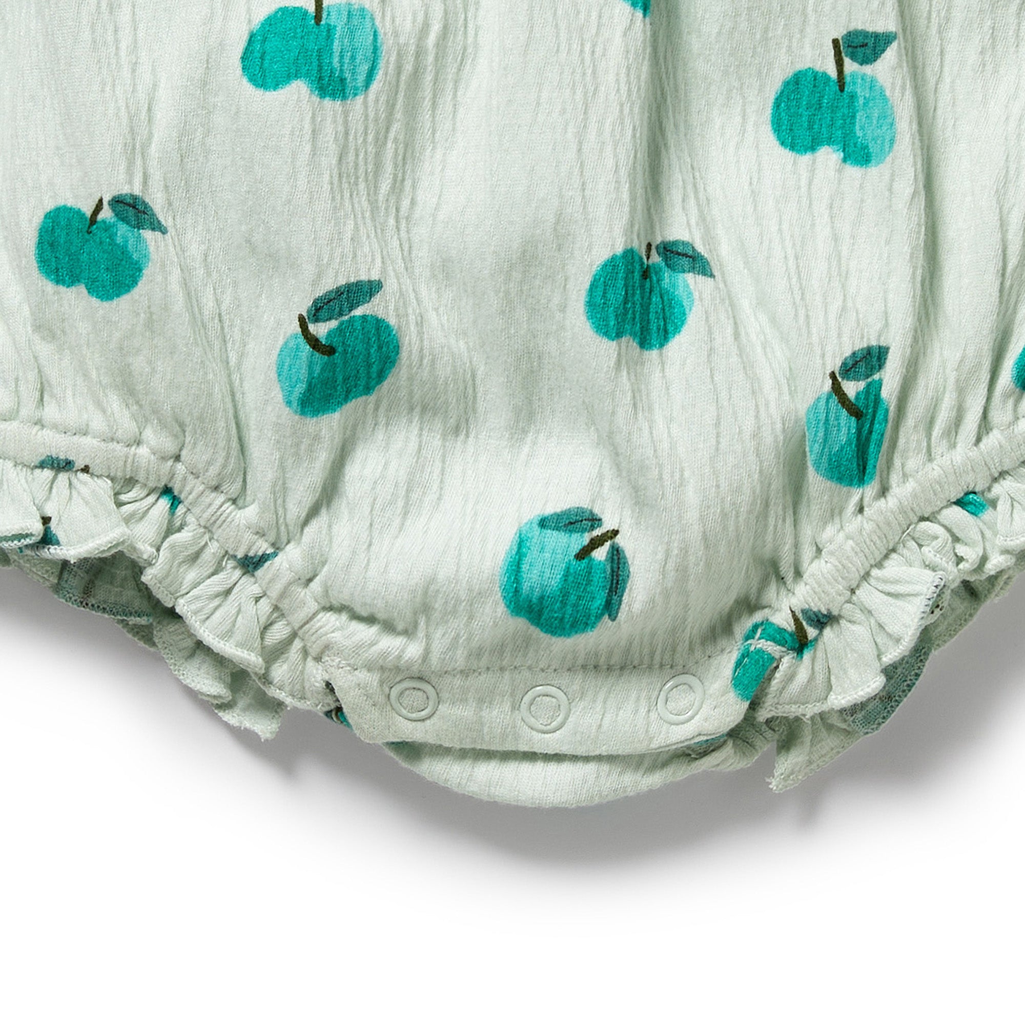 Apple Papple Organic Tie Playsuit