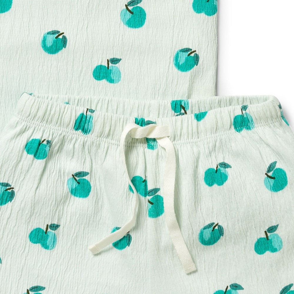 Apple Papple Organic Short Sleeved Pyjamas