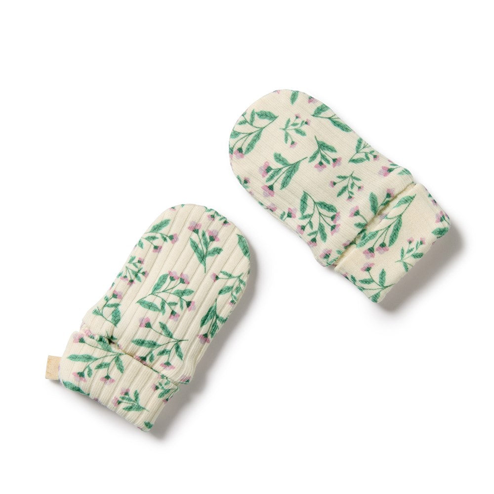 Periwinkle Organic Mittens