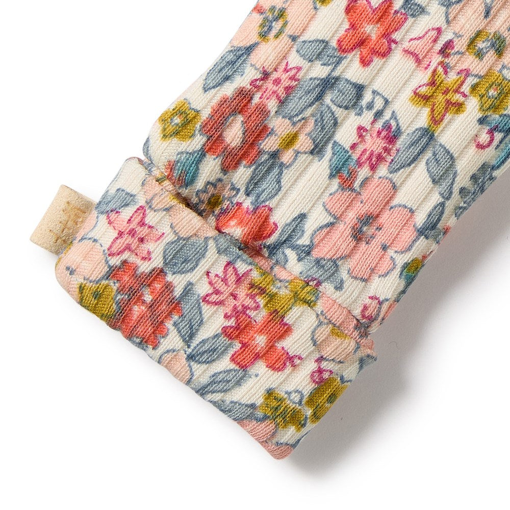 Summer Bloom Organic Mittens