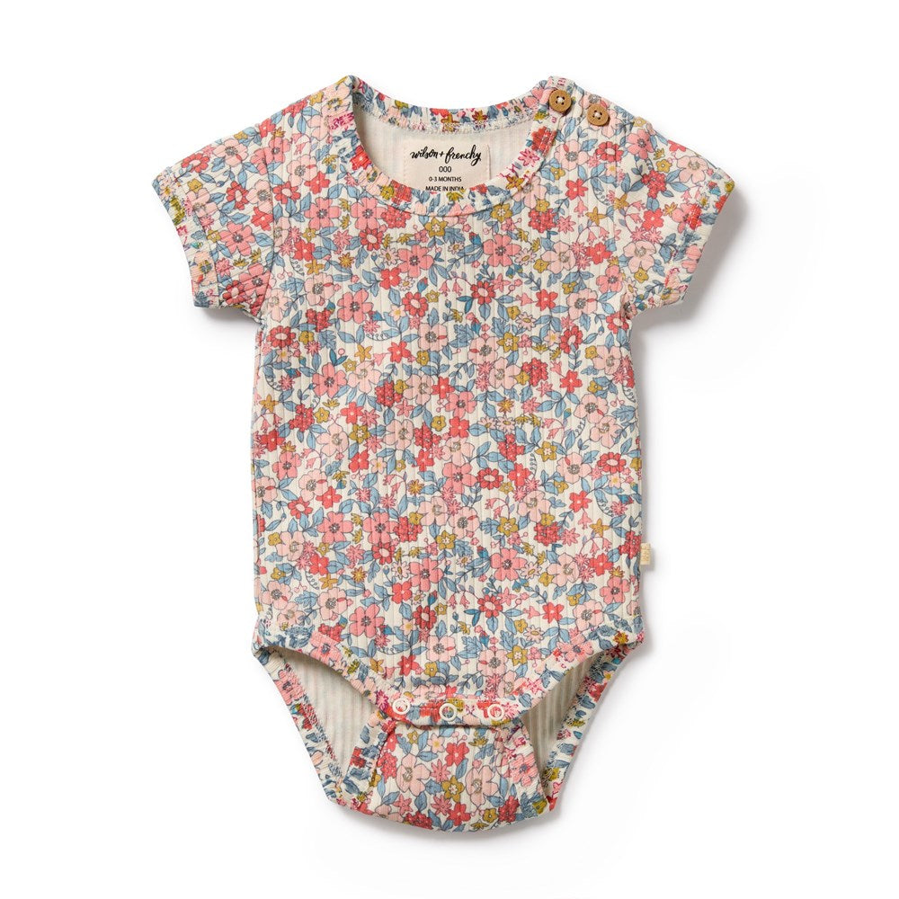 Summer Bloom Organic Bodysuit