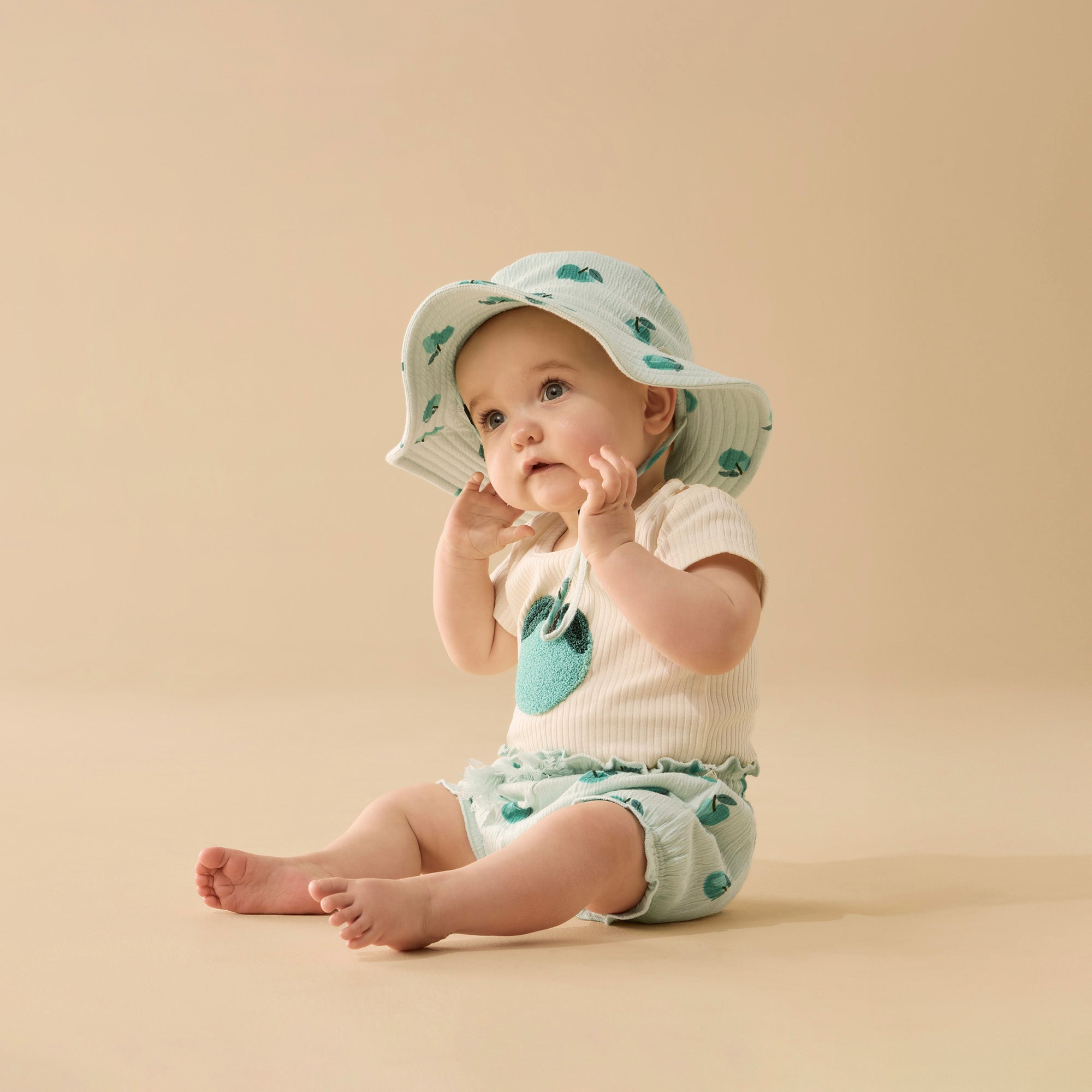 Apple Papple Embroidered Organic Tee