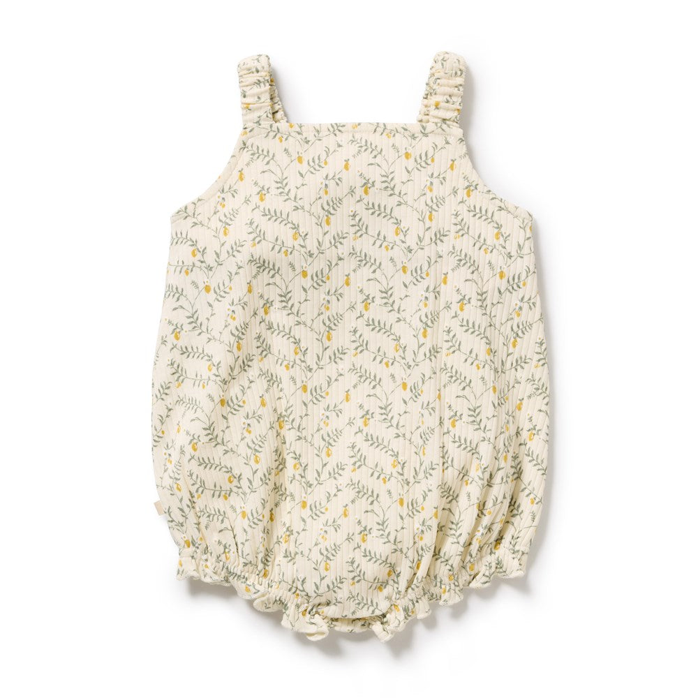 Lemon Leaf Organic Playsuit