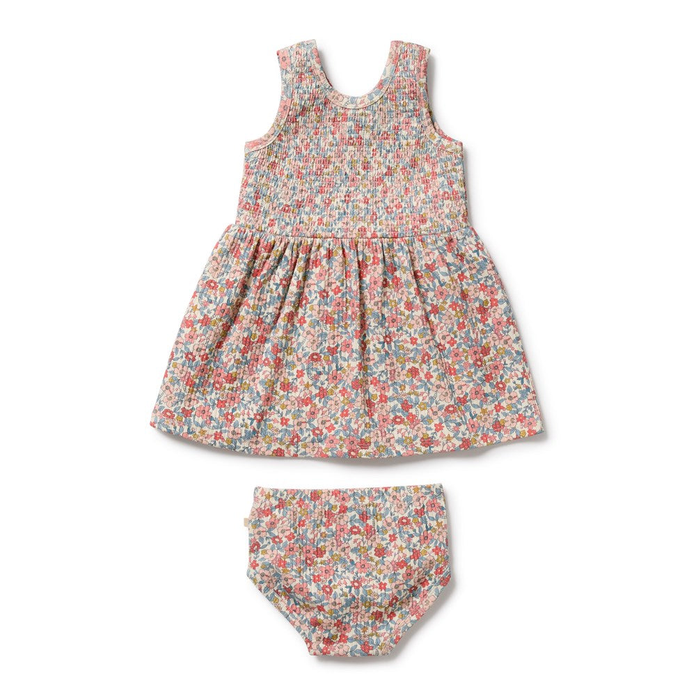 Summer Bloom Organic Dress Set