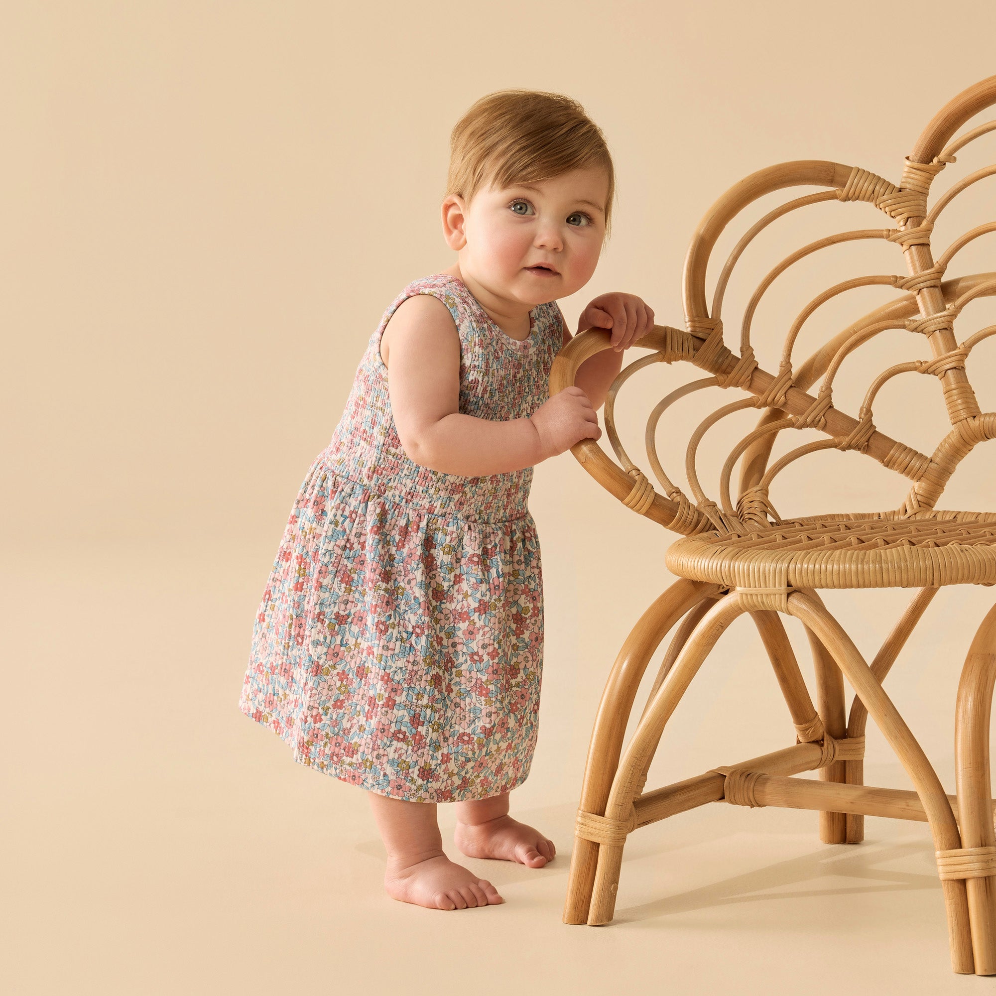 Summer Bloom Organic Dress Set