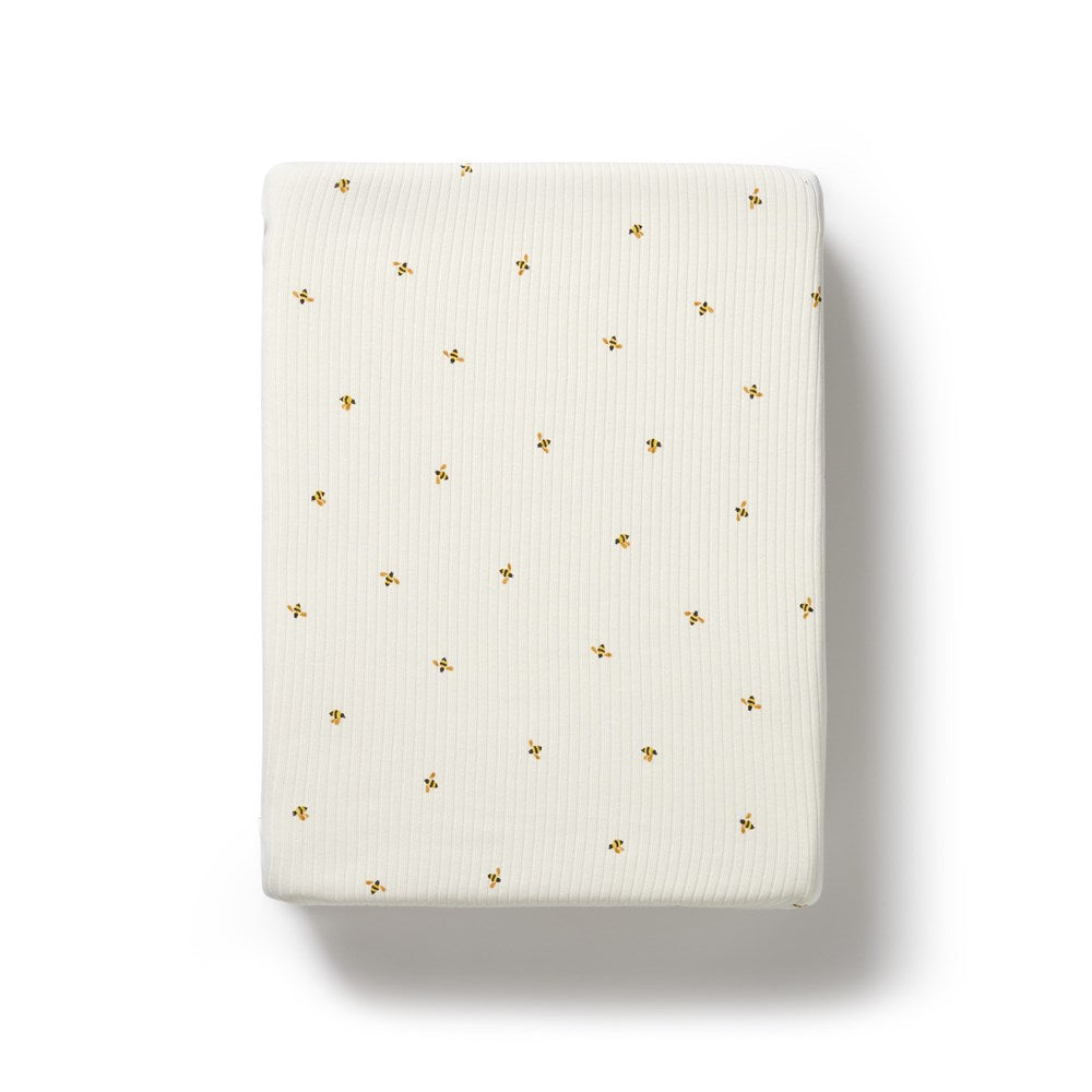 Bee Mine Organic Bassinet Sheet