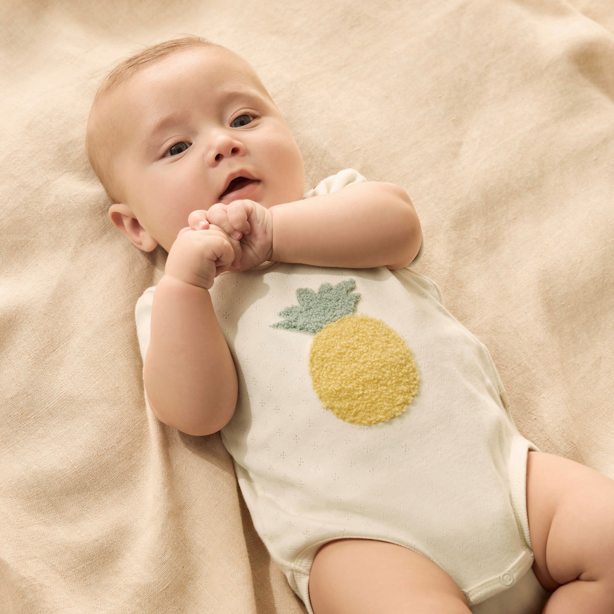 Piney Pals Organic Pointelle Bodysuit