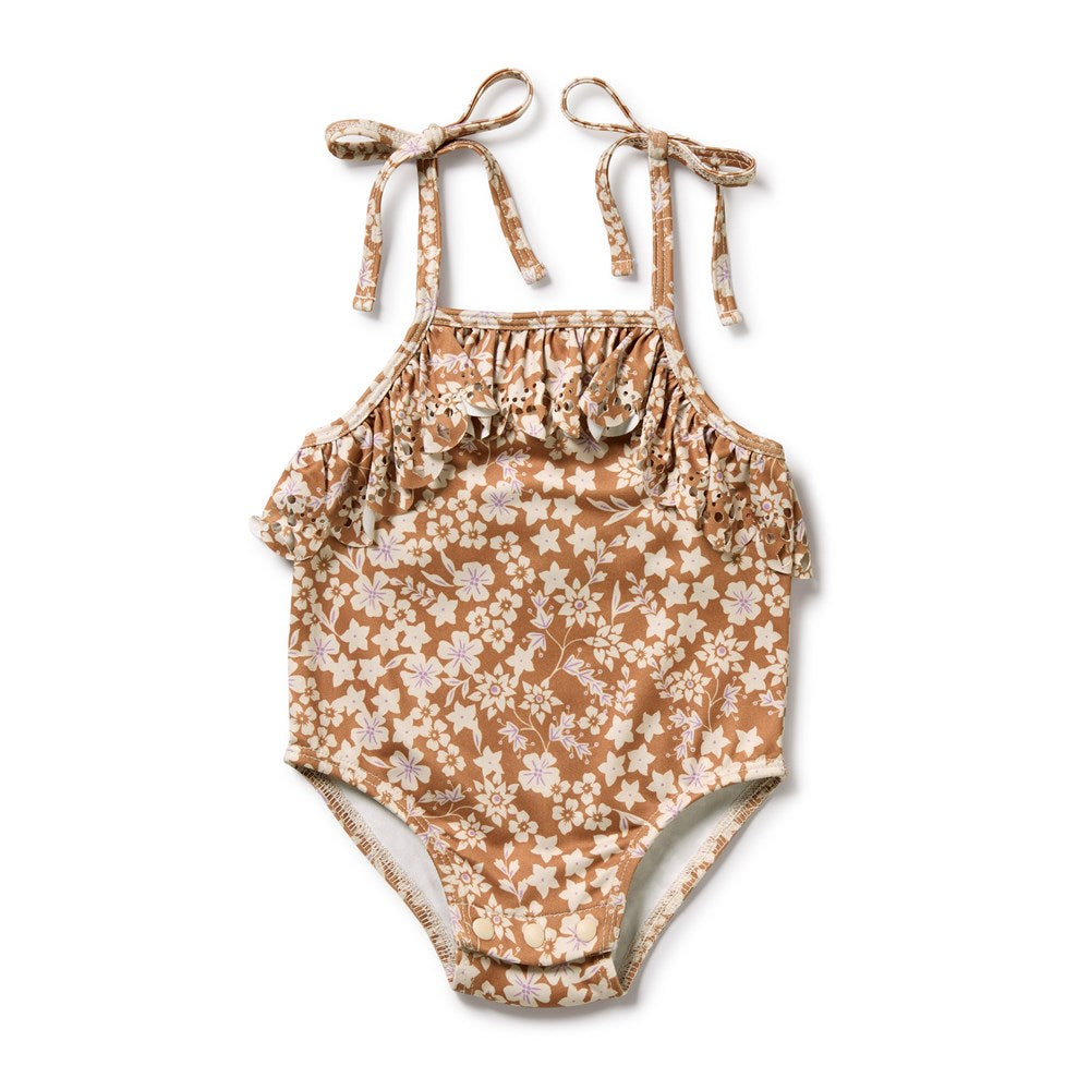 Hazel Floral Cutwork Swimsuit