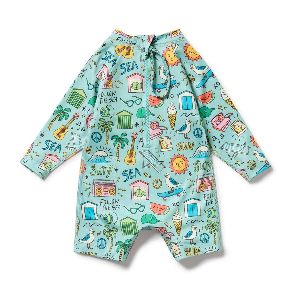 Sun Surf & Sea One Piece Boyleg Swimsuit