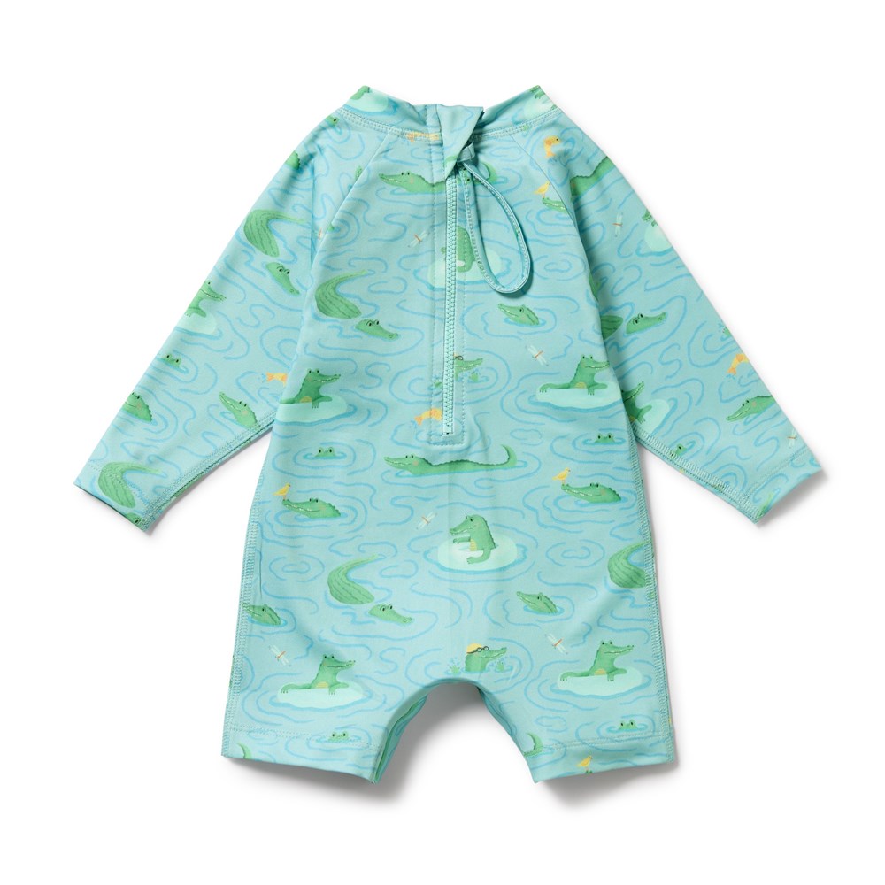 Sunny Scales One Piece Boyleg Swimsuit