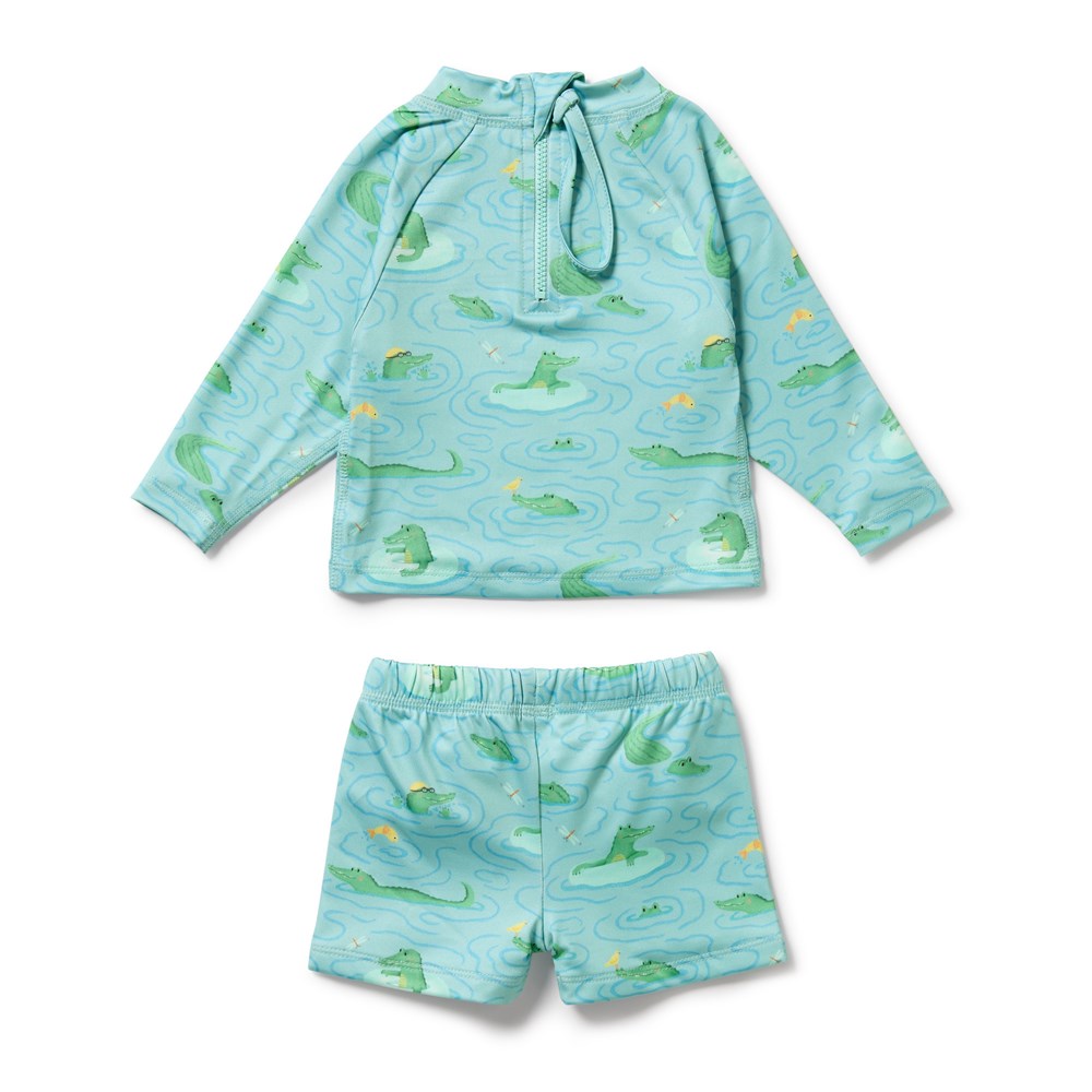 Sunny Scales Rashie Swim Set