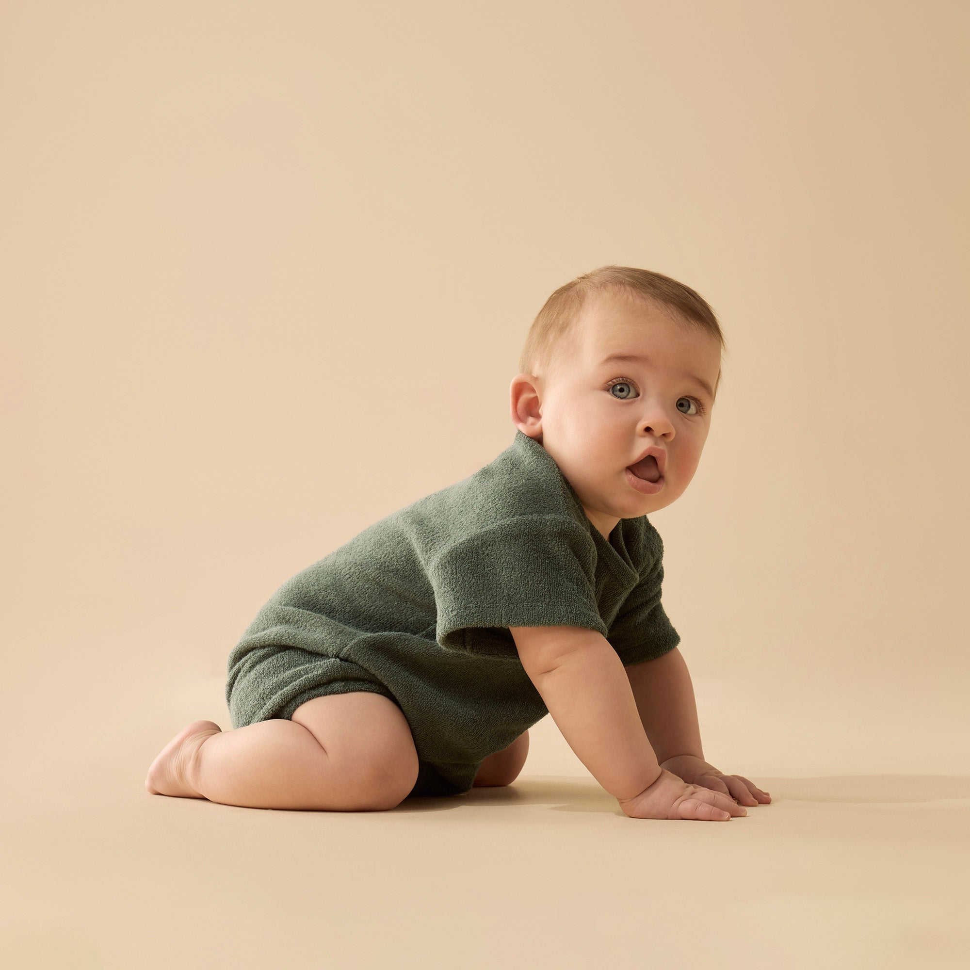 Moss Organic Terry Growsuit