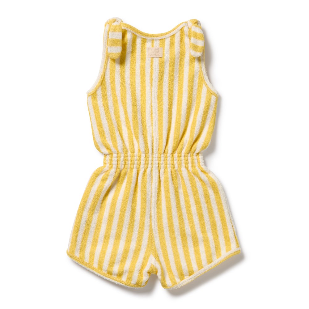 Honey Wave Organic Terry Playsuit