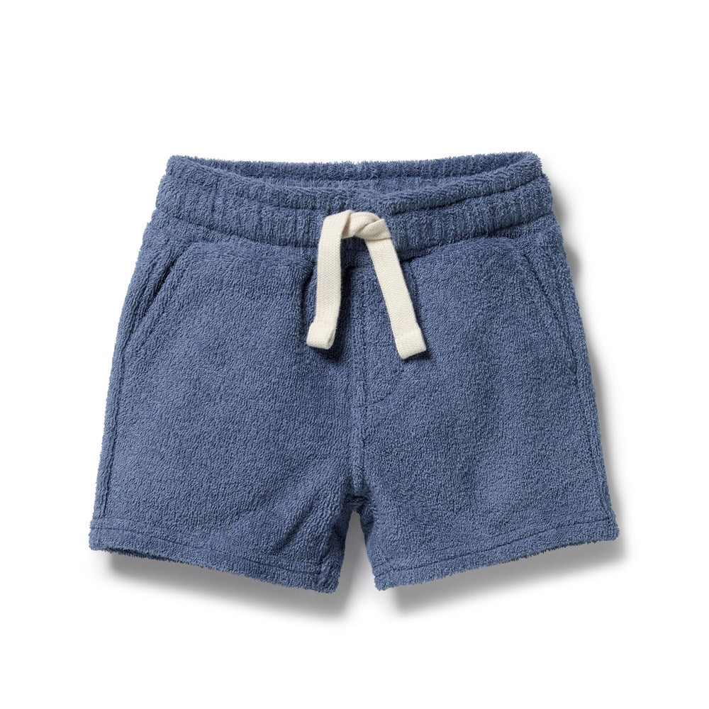 Deep Blue Organic Terry Short