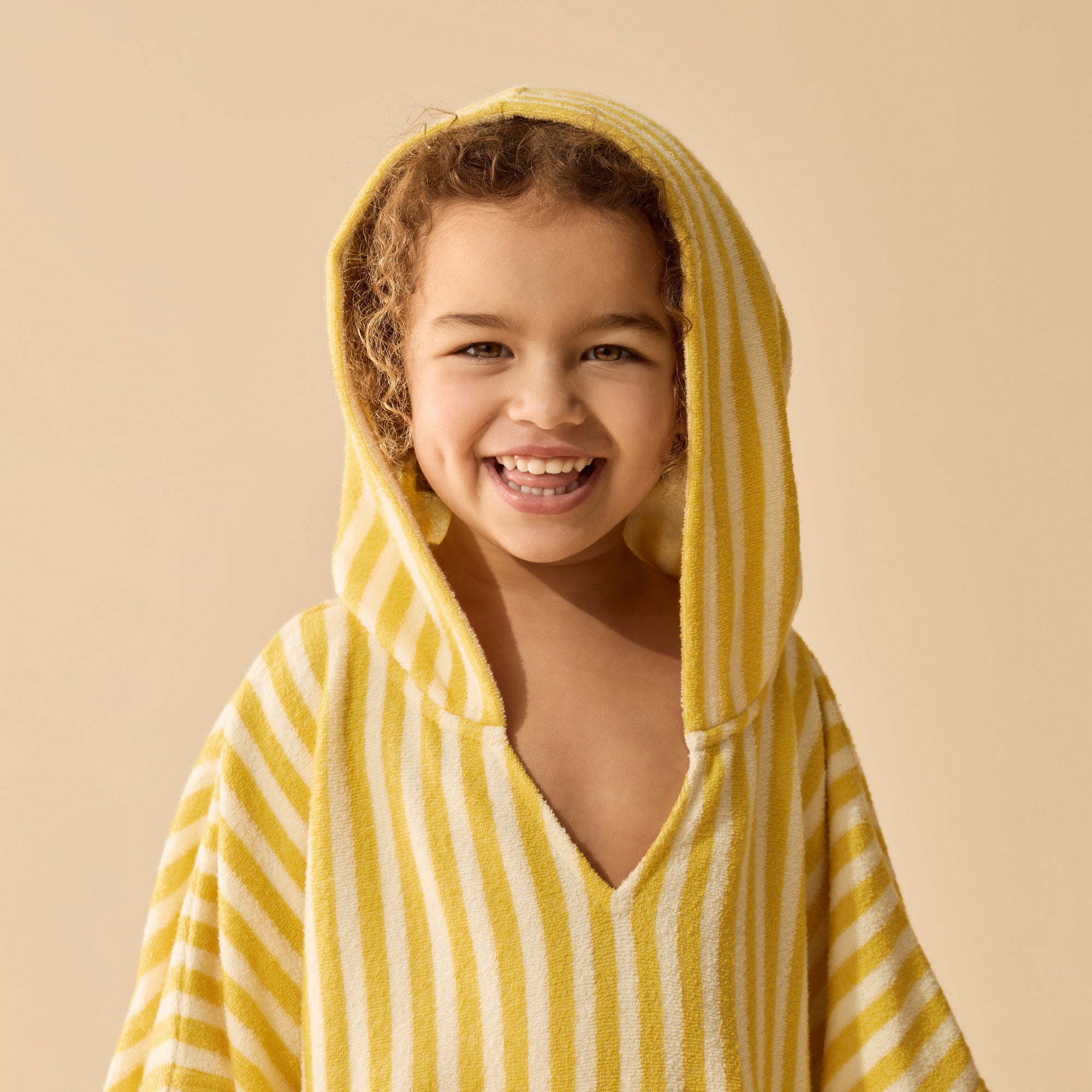 Honey Wave Organic Terry Hooded Towel