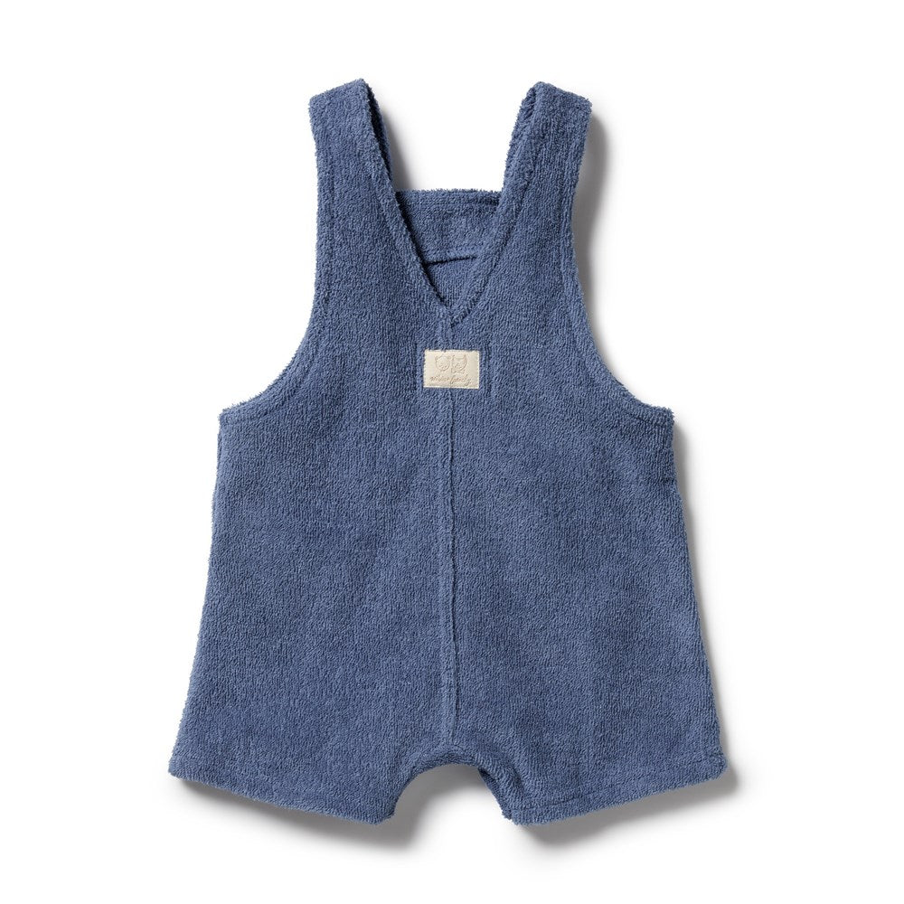 Deep Blue Organic Terry Overall