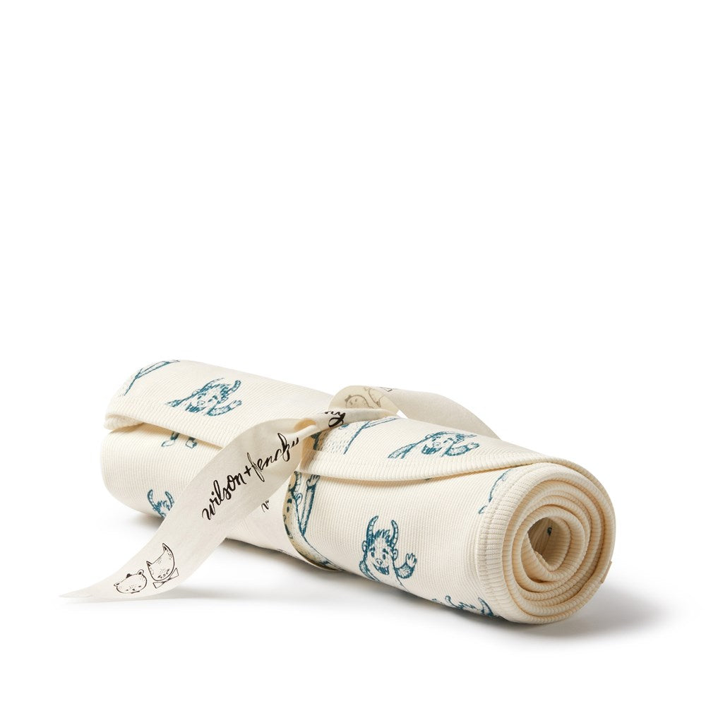 Yeti Organic Bunny Rug