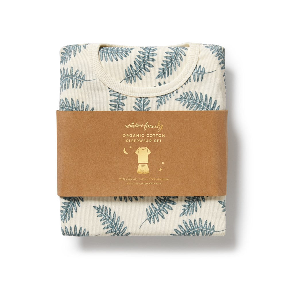 Little Fronds Organic Short Sleeved Pyjamas