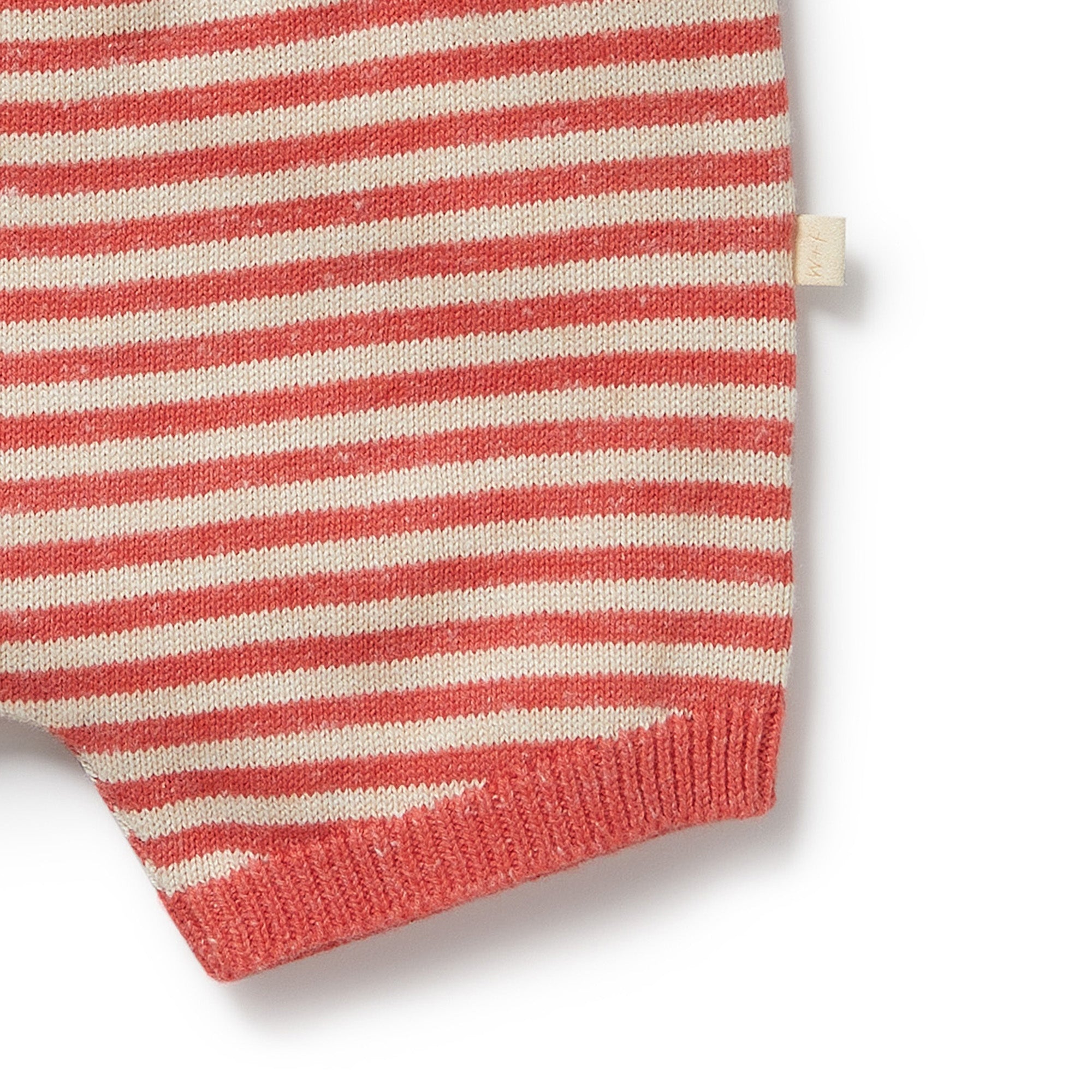 Strawberry Swirl Organic Knitted Stripe Set