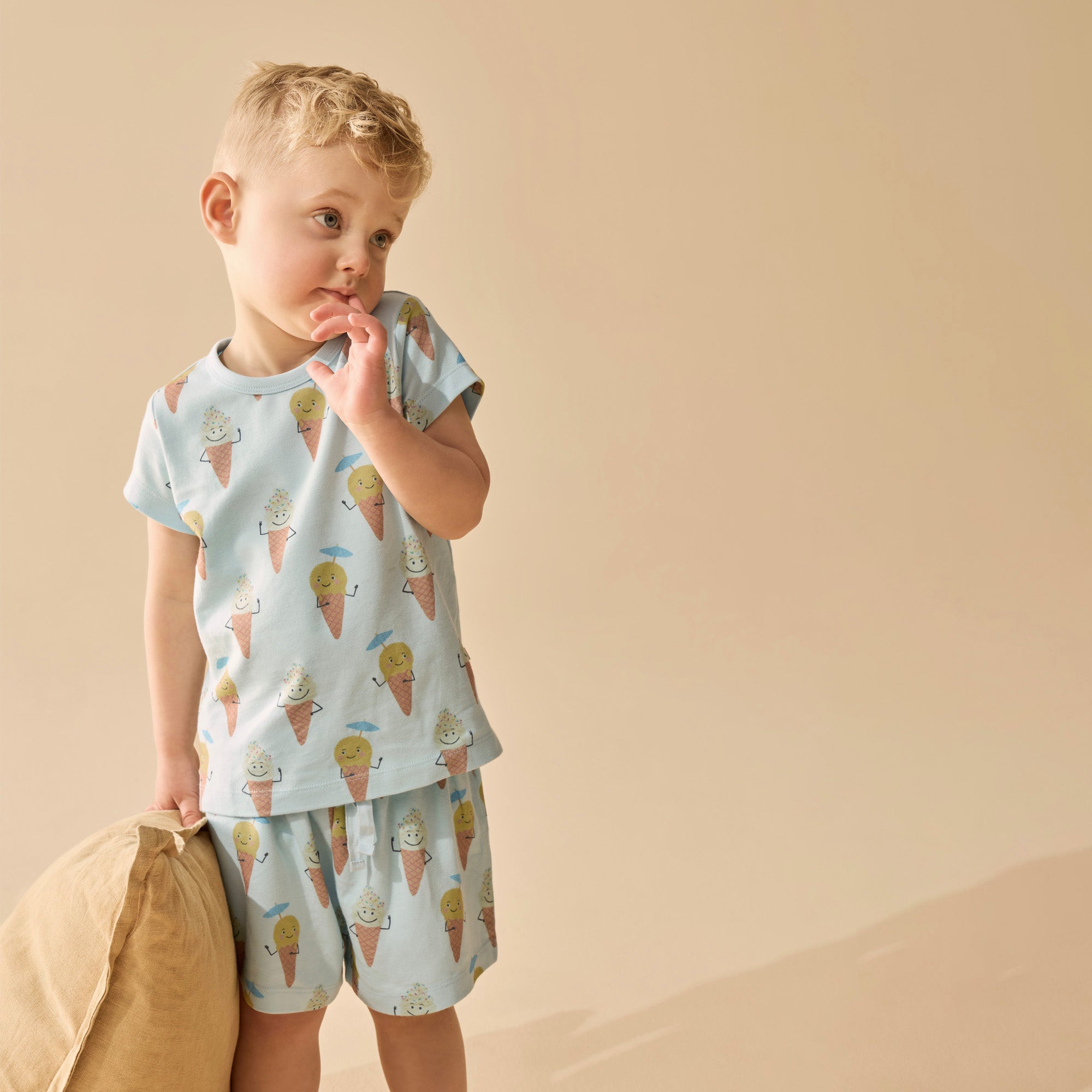 Frosty Friends Organic Short Sleeved Pyjamas