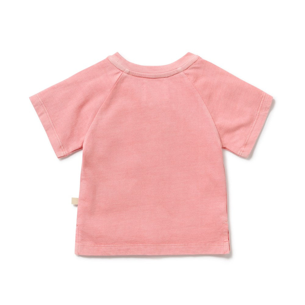 Rose Organic Dyed Tee