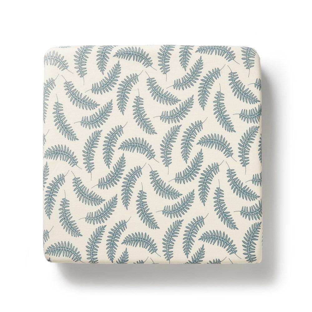 Little Fronds Organic Cot Sheet