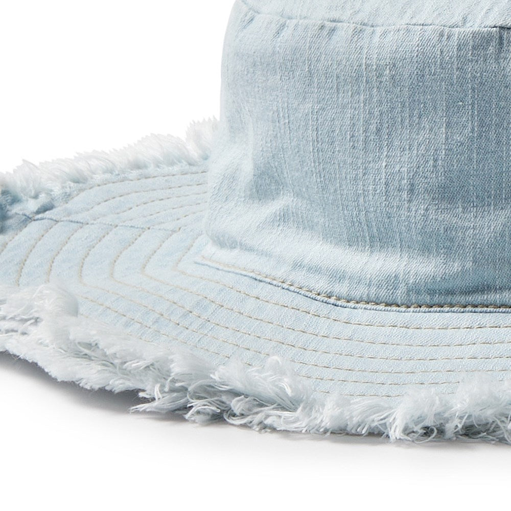 Organic Denim Sun Hat