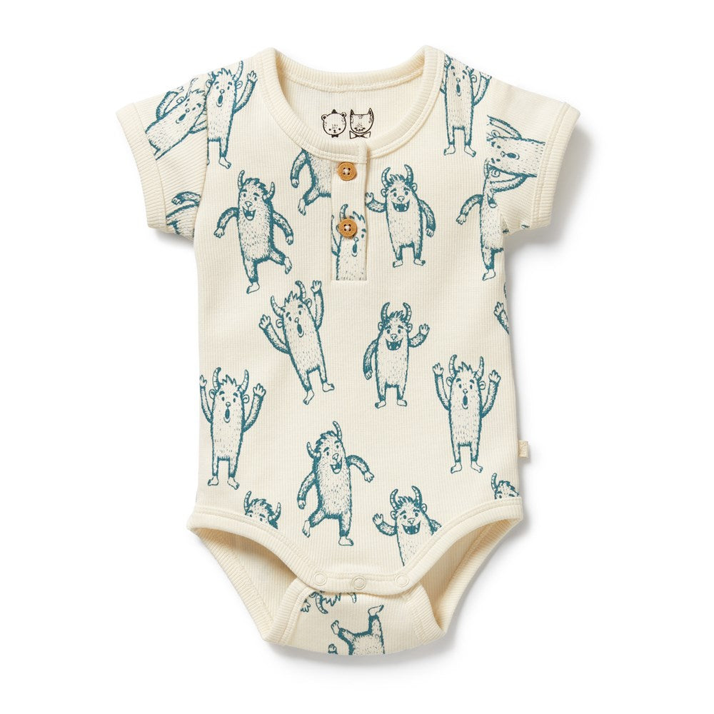 Yeti Organic Henley Bodysuit