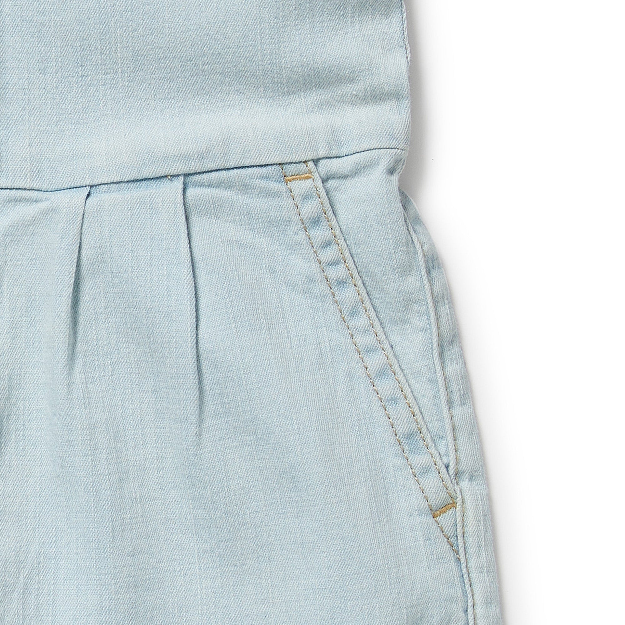 Organic Denim Jumpsuit