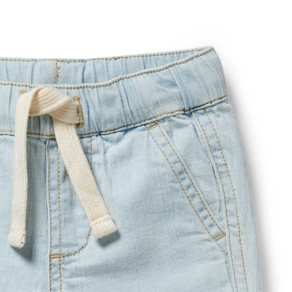 Organic Denim Long Short