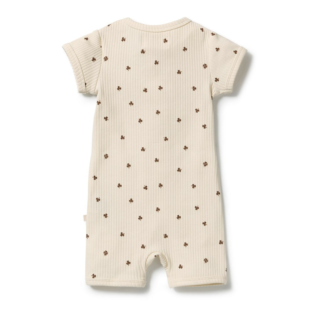 My Lucky Charm Organic Boyleg Zipsuit